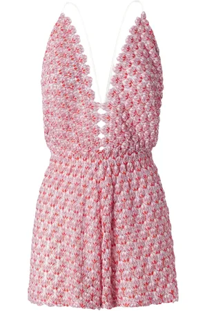 Missoni Jumpsuit corto de encaje