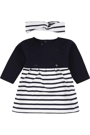Petit Bateau Vestido tejido manga larga