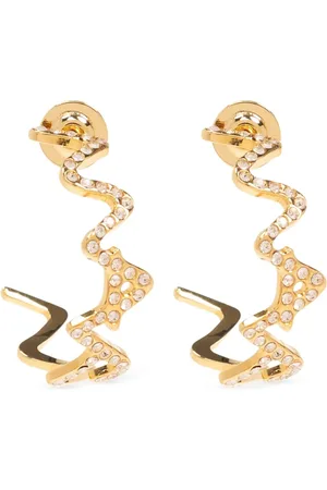 Marni Aretes con detalles de strass
