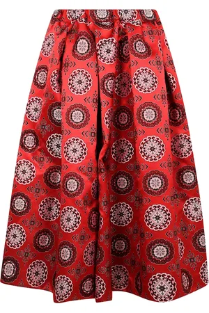 Comme des Garçons Pantalones capri con bolsillos