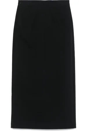 Less Falda midi con cintura alta