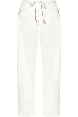 RAG&BONE Pantalones bordados con cordones en la pretina