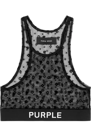 Purple Brand Top con monograma