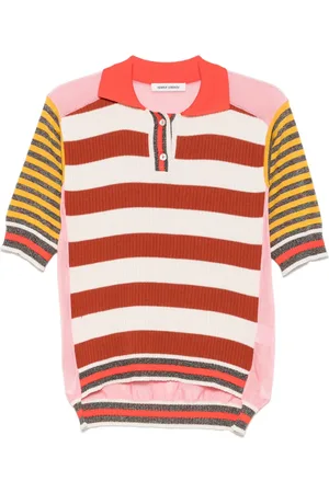 HENRIK VIBSKOV Playera tipo polo a rayas