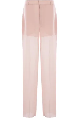 BLUMARINE Pantalones traslúcidos