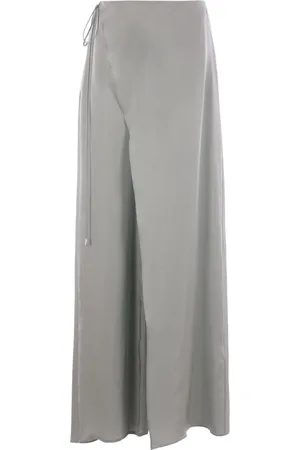 BLUMARINE Pantalones con detalle cruzado