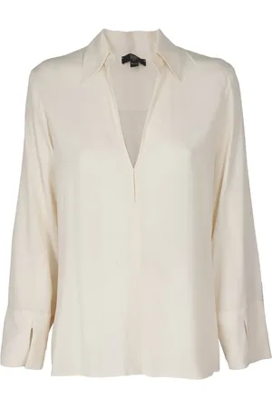 SEVENTY BY SERGIO TEGON Camisa de crepé con cuello en V