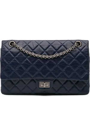 CHANEL Bolsa de hombro Reissue 2.55 Double Flap 226 de piel envejecida 2012-2013