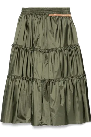 Kolor Falda midi con capas escalonadas