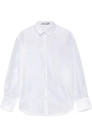 Carven Camisa de tafetán traslúcida