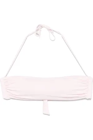 FISICO Top de bikini con estilo bandeau