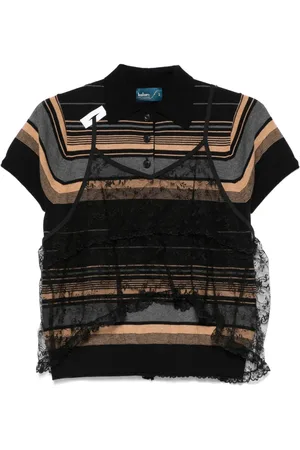 Kolor Playera tipo polo a capas