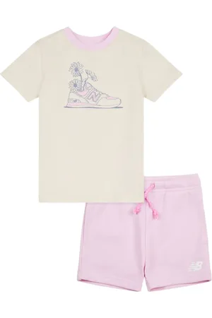 New Balance Set de shorts con logo estampado