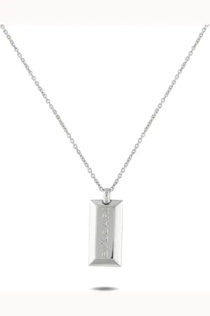 Bvlgari Collar Ingot Bar en oro blanco de 18kt