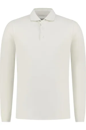Doriani Cashmere Playera tipo polo manga larga