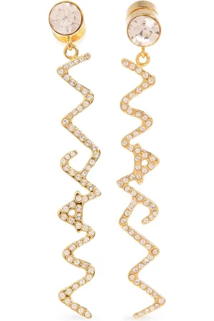 Marni Aretes con letras del logo