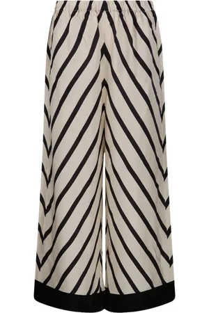 By Malene Birger Pantalones anchos con motivo de rayas