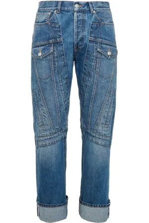 Alexander McQueen Jeans rectos con tiro medio