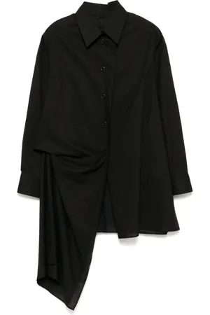 YOHJI YAMAMOTO Camisa asimétrica