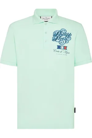 Philipp Plein Playera tipo polo Racing Car