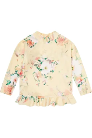 ZIMMERMANN Top con peplum y estampado floral