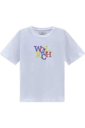 Woolrich Playera con logo estampado