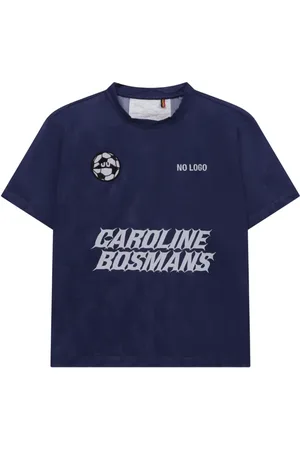 CAROLINE BOSMANS Playera con logo estampado