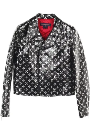 LOUIS VUITTON Chamarra biker con monograma 2010