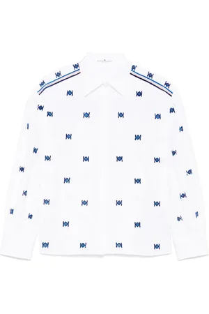 ERMANNO SCERVINO Camisa con motivo afelpado