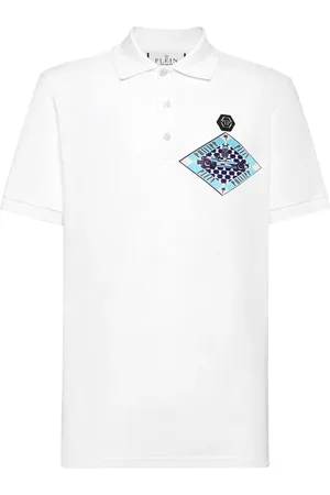 Philipp Plein Playera tipo polo Cote d