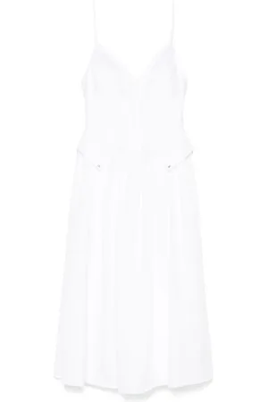 Elisabetta Franchi Vestido midi con diseño acampanado