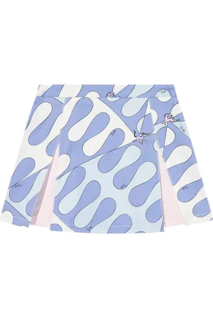 PUCCI Junior Falda corta con estampado Leocorno