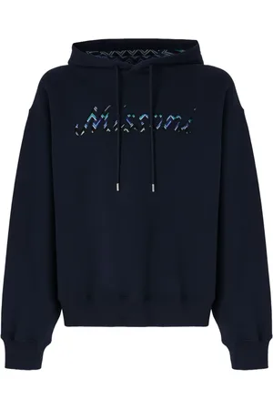 Missoni Hoodie con aplique del logo