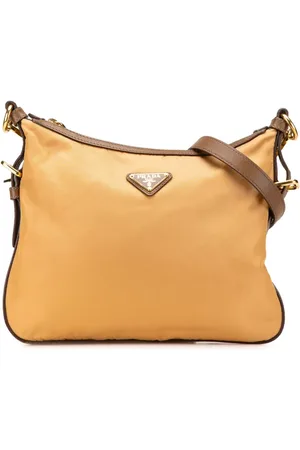 Prada Bolsa crossbody Saffiano Trimmed Tessuto Zip Top 2013-2024