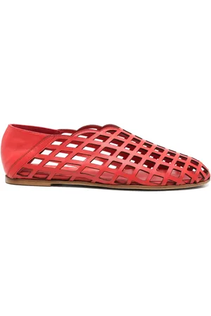 Gia Borghini Flats de piel