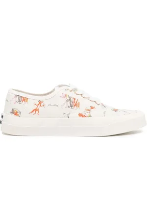 Maison Kitsuné Tenis con estampado gráfico