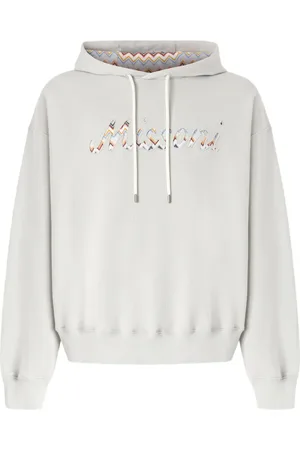 Missoni Hoodie con aplique del logo