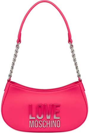 Moschino Bolsa de hombro con placa del logo y efecto degradado