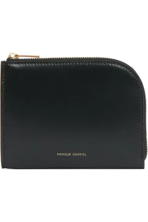 Mansur Gavriel Cartera compacta con sello del logo