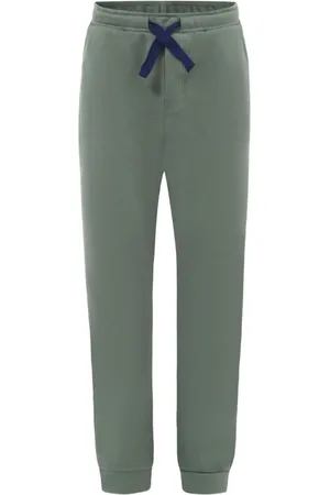Petit Bateau Pants de algodón con pretina elástica