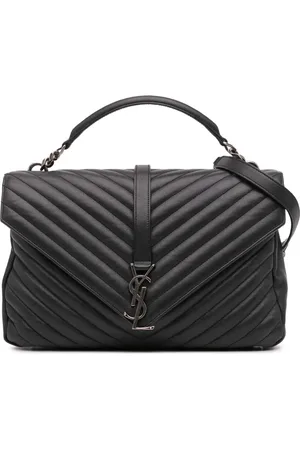 Saint Laurent Bolsa satchel Large Sheepskin Chevron Monogram College 2015