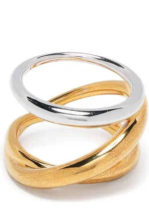 CHARLOTTE CHESNAIS Anillo Daisy bañado en oro