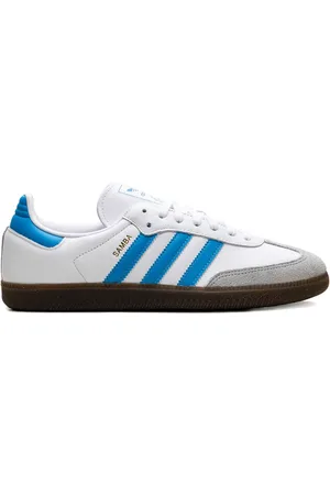 adidas Tenis Samba OG "White/Shock Cyan"