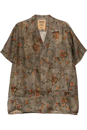 UMA WANG Camisa con estampado floral
