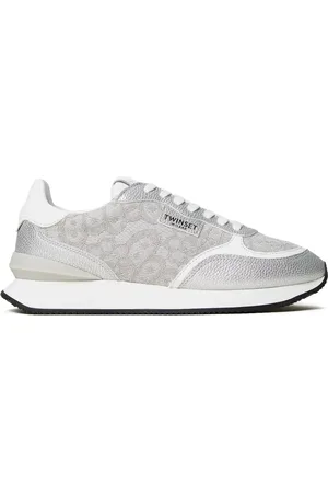 Twin-Set Tenis con paneles de encaje