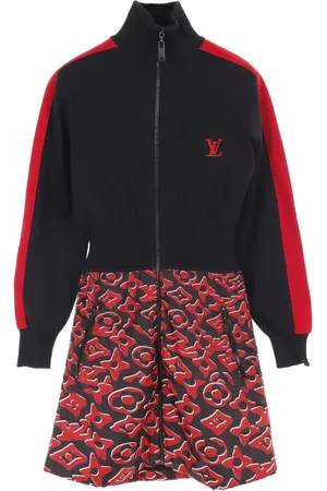 LOUIS VUITTON Vestido corto con monograma de x Urs Fischer 2010