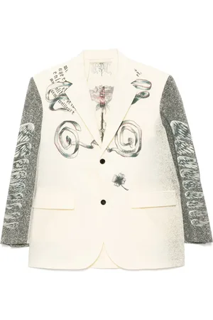 Jean Paul Gaultier Blazer con múltiples tatuajes