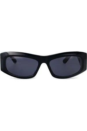 Balenciaga Lentes de sol con armazón geométrica