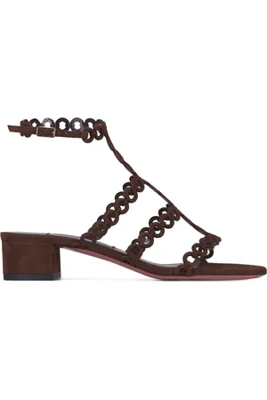 Aquazzura Sandalias Infinity Chain con tacón de 35mm