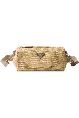 Prada Bolsa crossbody tejida de crochet